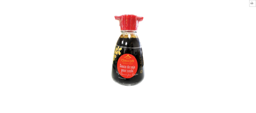 Sauce soja salée sushis 150ml OISHIYA