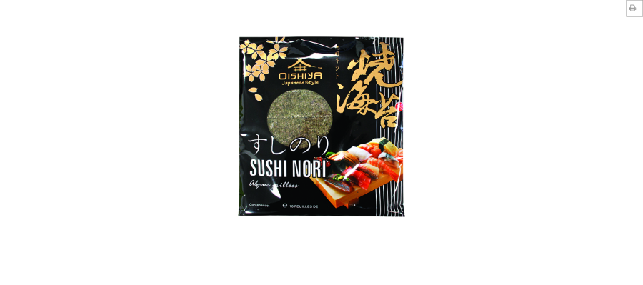 Algues nori x10 OISHIYA