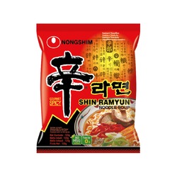 Nouilles Shin Ramuyn 140gr NONGSHIN