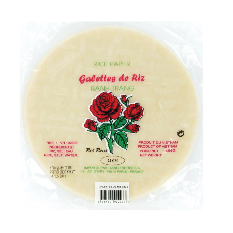 Galettes de riz 22cm 